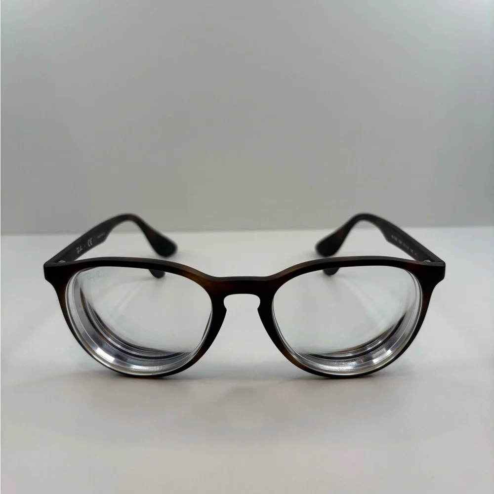RAY BAN RB7046 5365 51•18•140 Tortoise Round Eyeglasses frame only unisex
